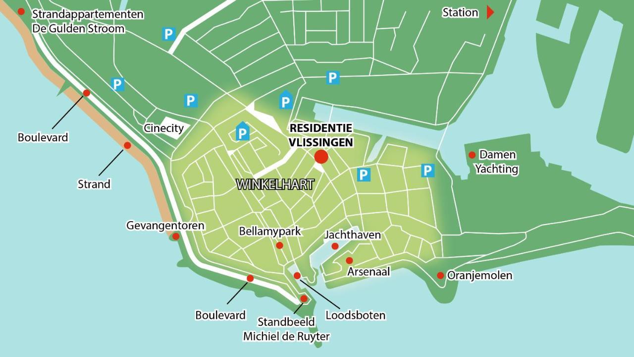 Hotel Residentie 弗利辛恩 外观 照片